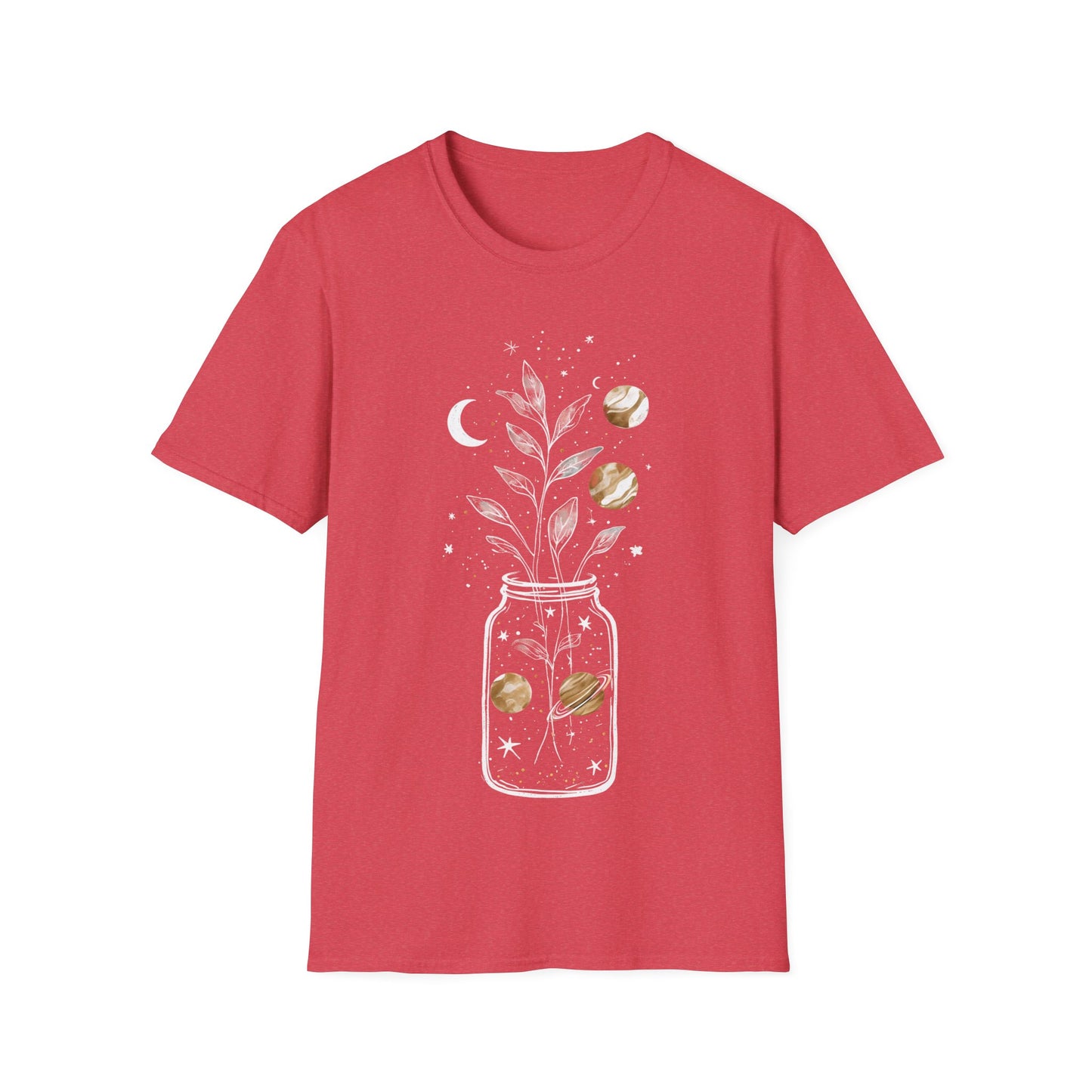 Floral Planet Jar T-Shirt