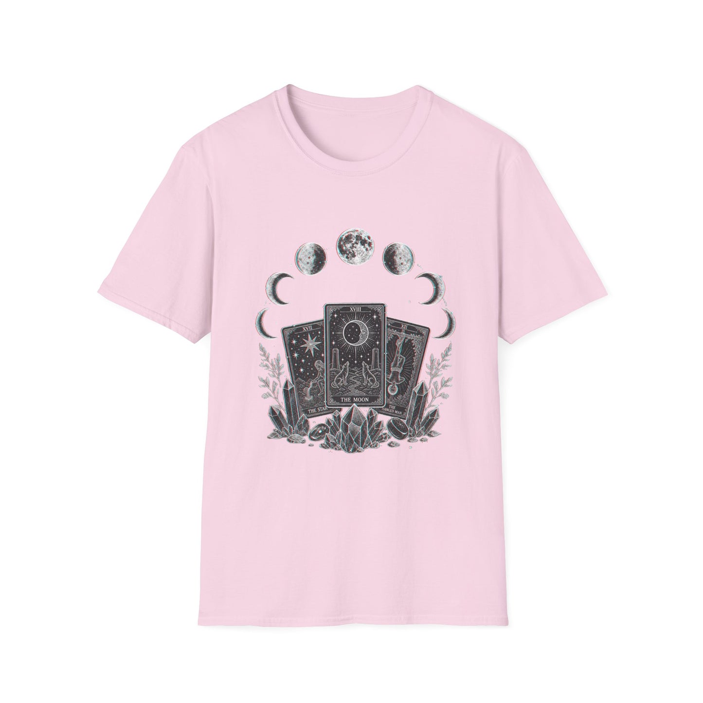 Tarot Moon Phase Lunar Cycle T-Shirt