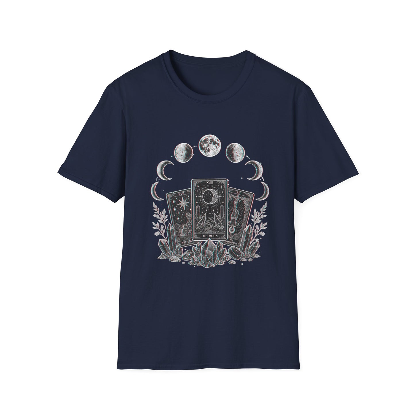 Tarot Moon Phase Lunar Cycle T-Shirt