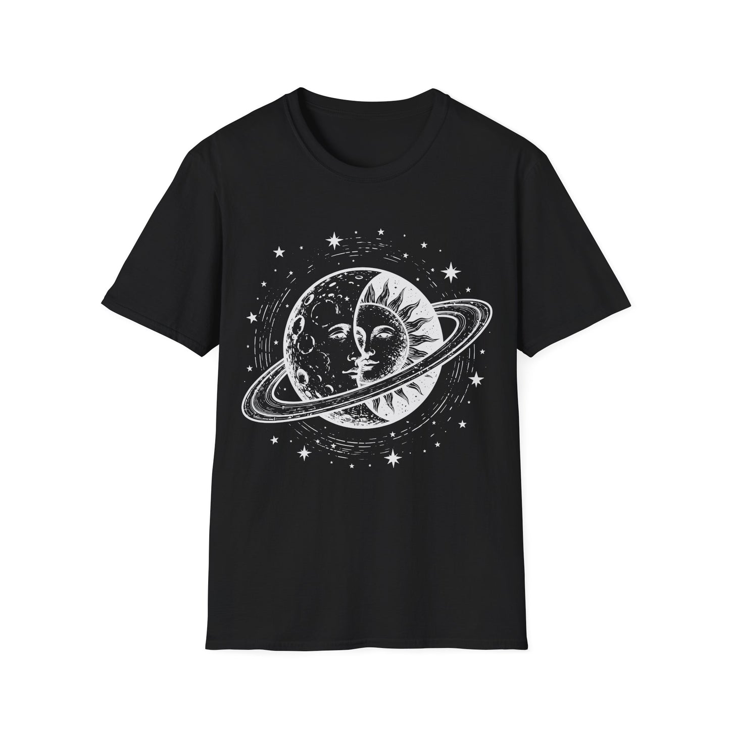 Stars Sun Moon Rings T-Shirt