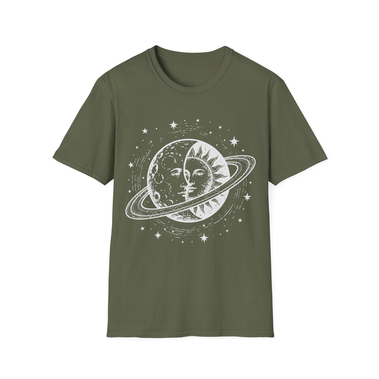 Stars Sun Moon Rings T-Shirt