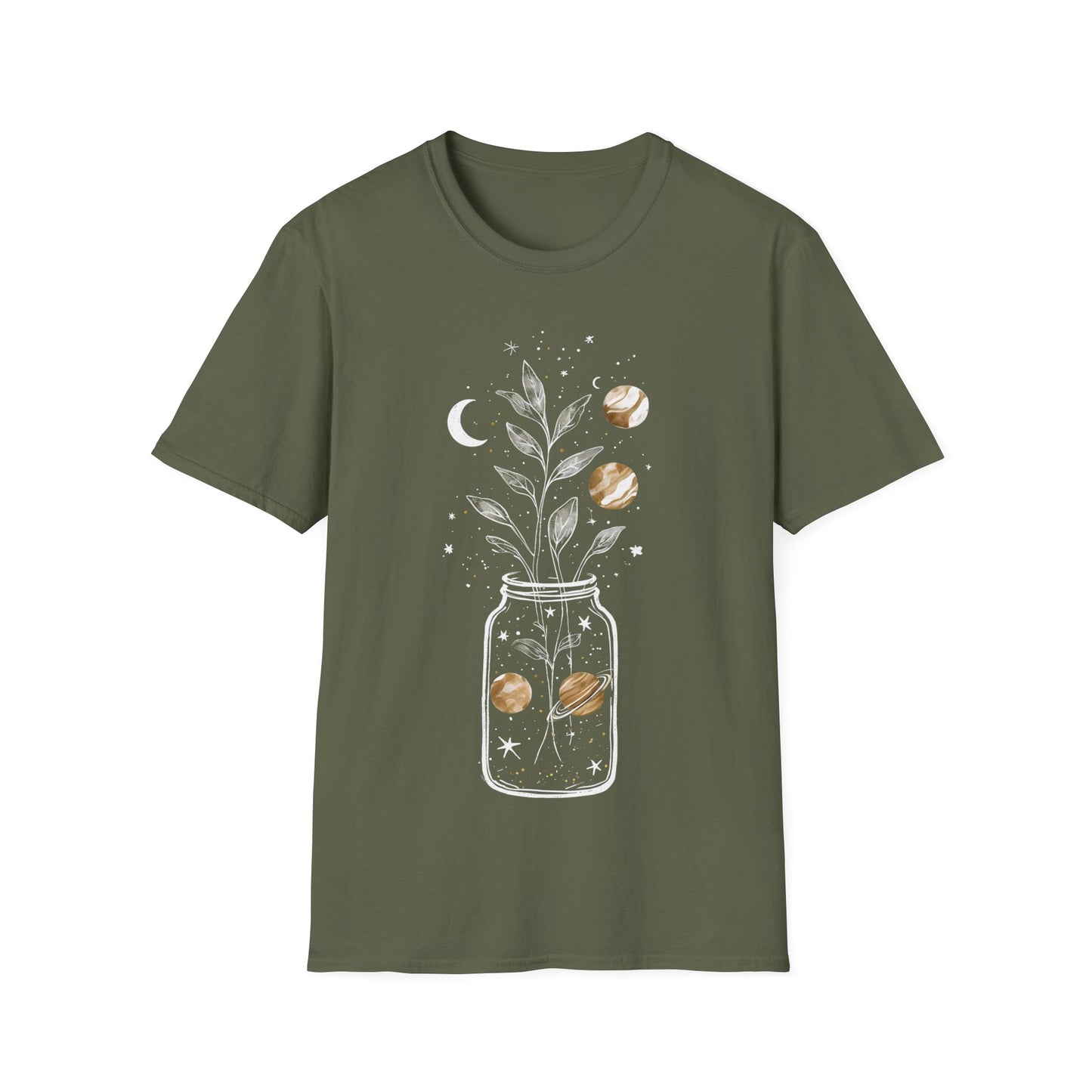 Floral Planet Jar T-Shirt