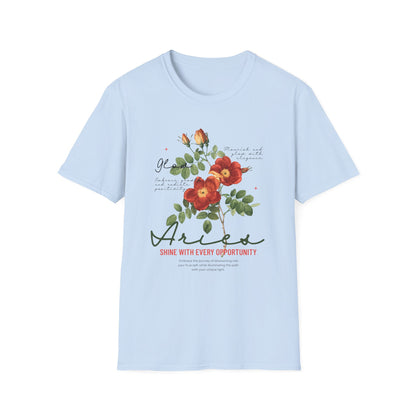 Floral Aries T-Shirt