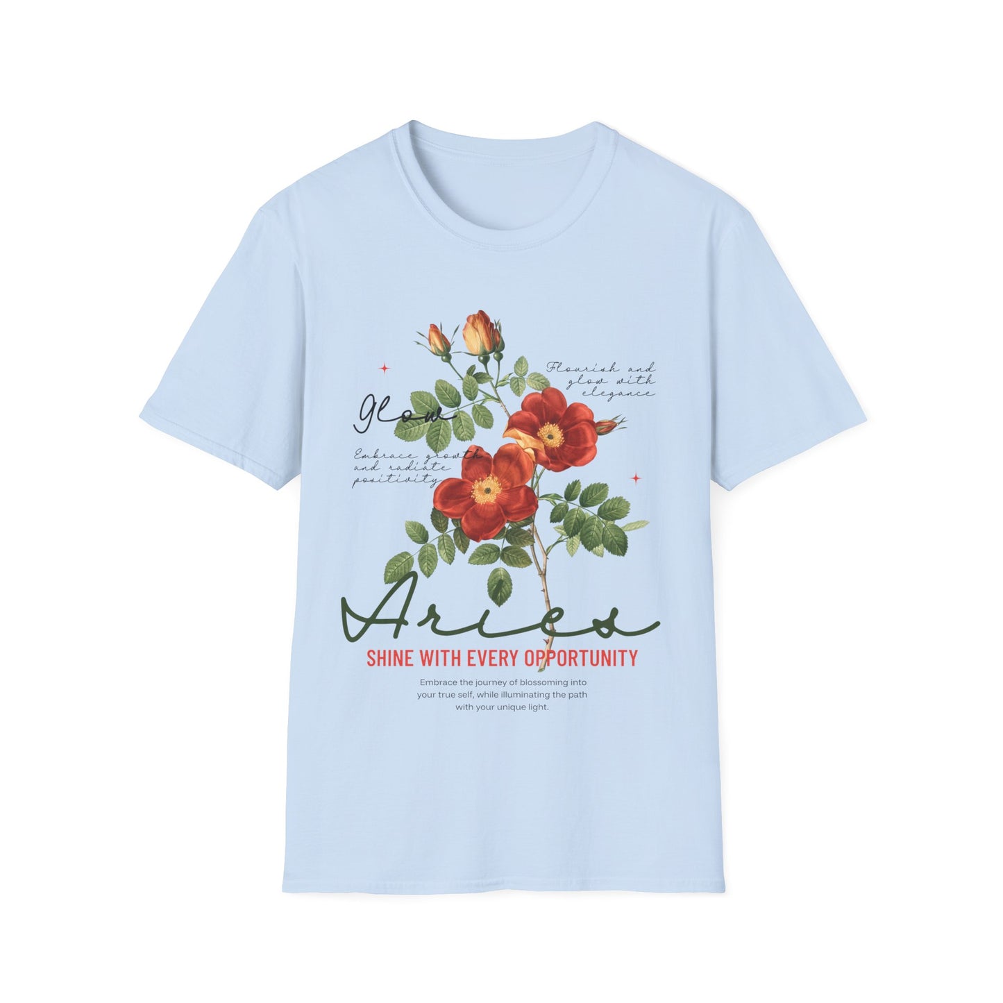 Floral Aries T-Shirt