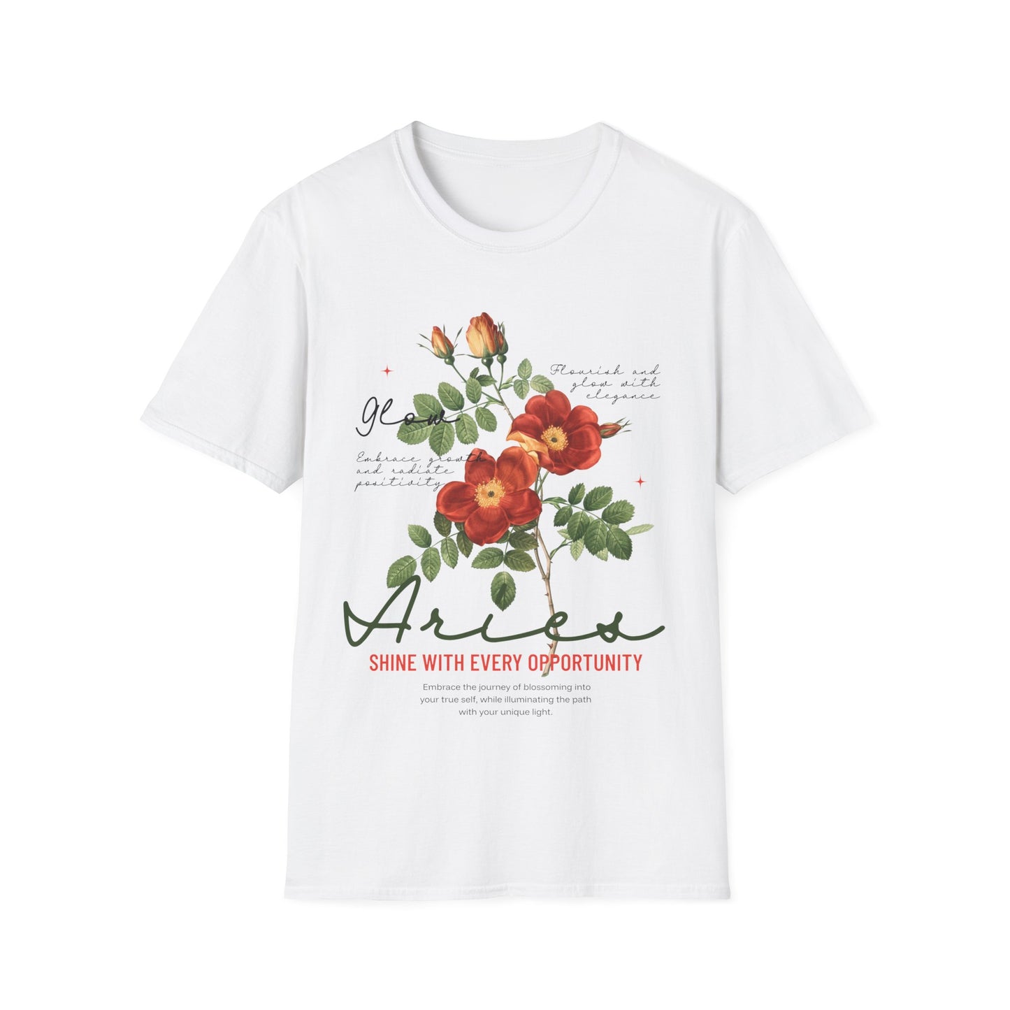Floral Aries T-Shirt