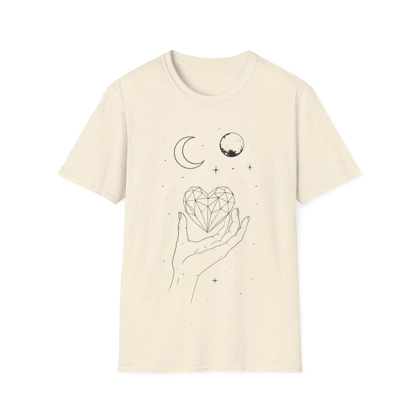 Sun Moon Crystal Heart T-Shirt