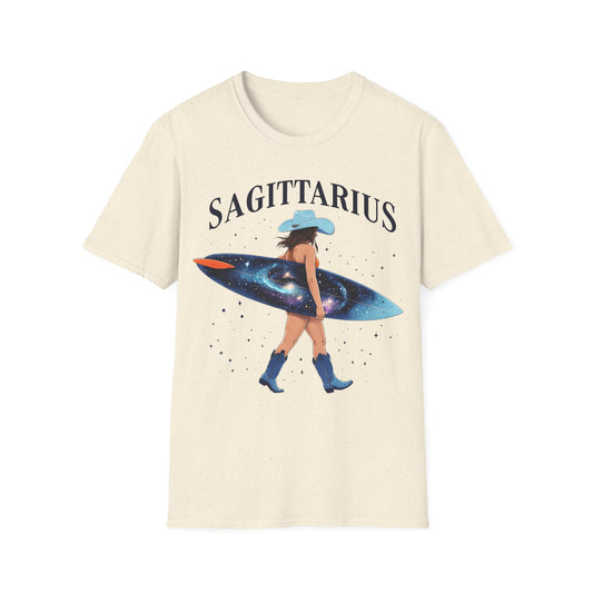 Sagittarius Surfer Cowgir T-Shirt