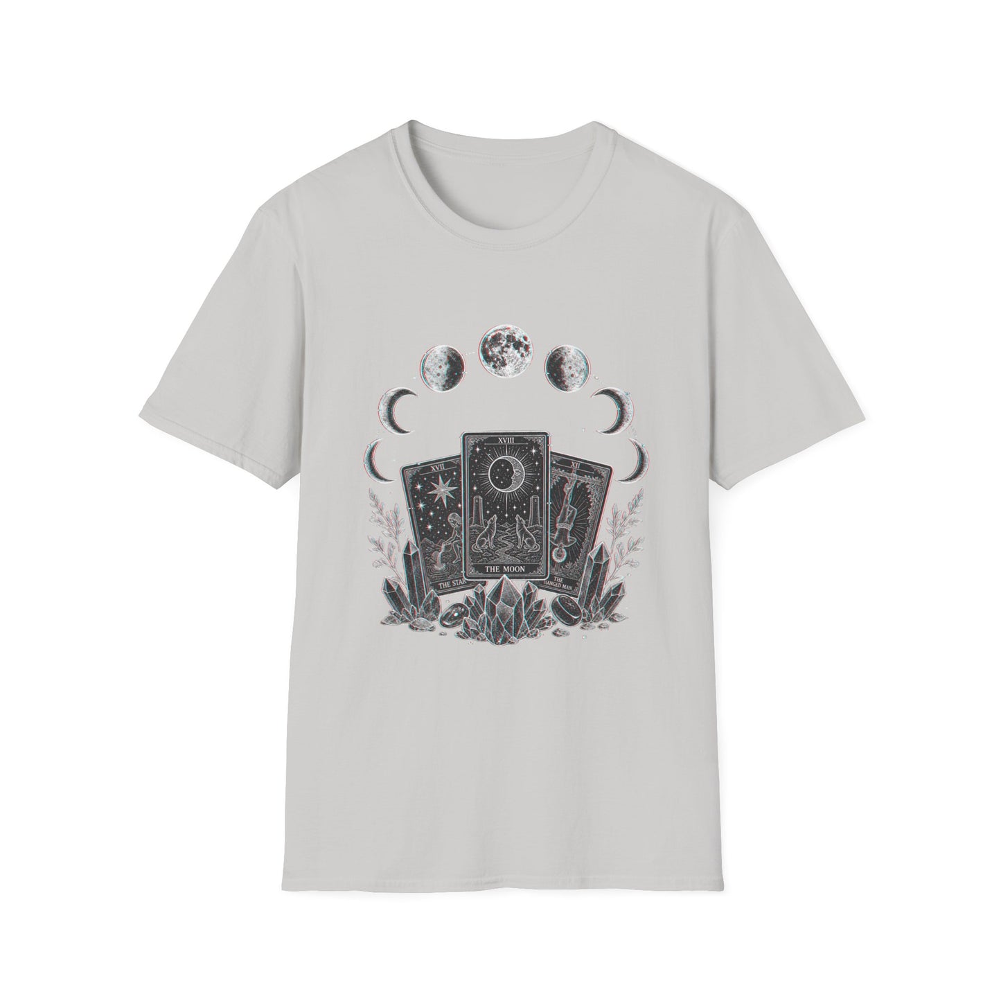 Tarot Moon Phase Lunar Cycle T-Shirt