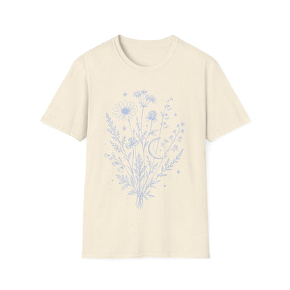 Floral Night Wildflower Bouquet T-Shirt