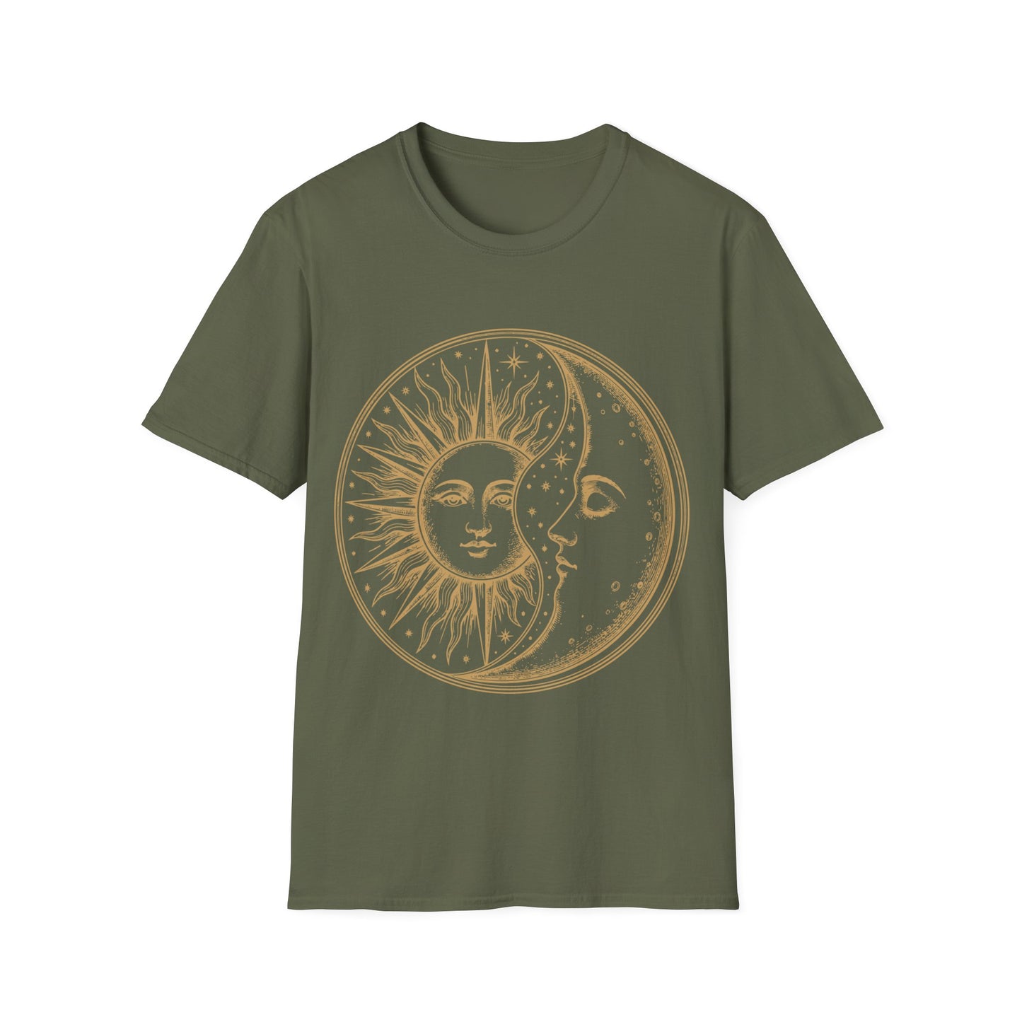 Sun & Moon Vintage Boho T-Shirt