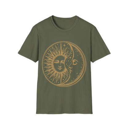 Sun & Moon Vintage Boho T-Shirt