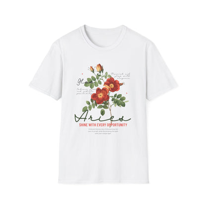 Floral Aries T-Shirt