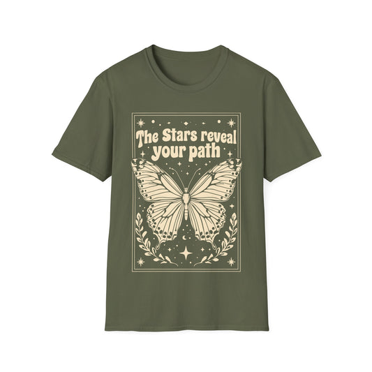 Cosmic Path Butterfly T-Shirt