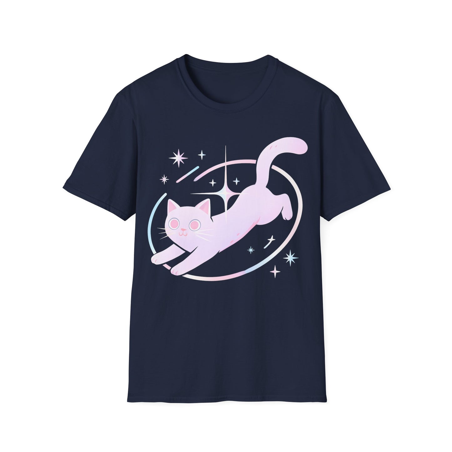 Cosmic Pastel Cat T-Shirt