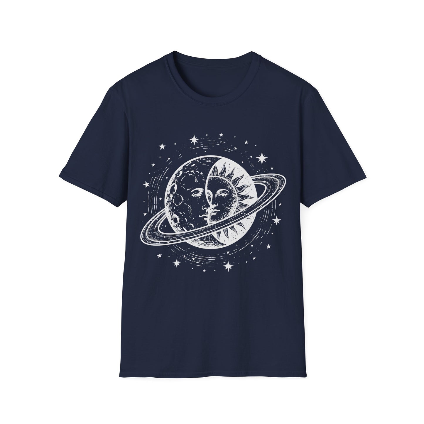 Stars Sun Moon Rings T-Shirt