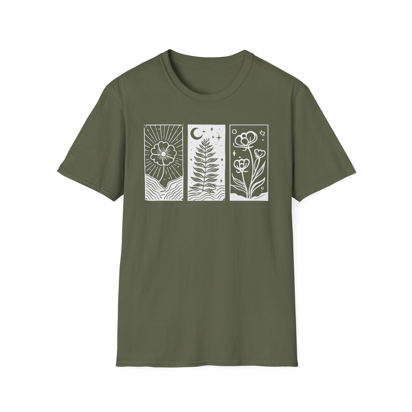 Floral Tarot Cards T-Shirt