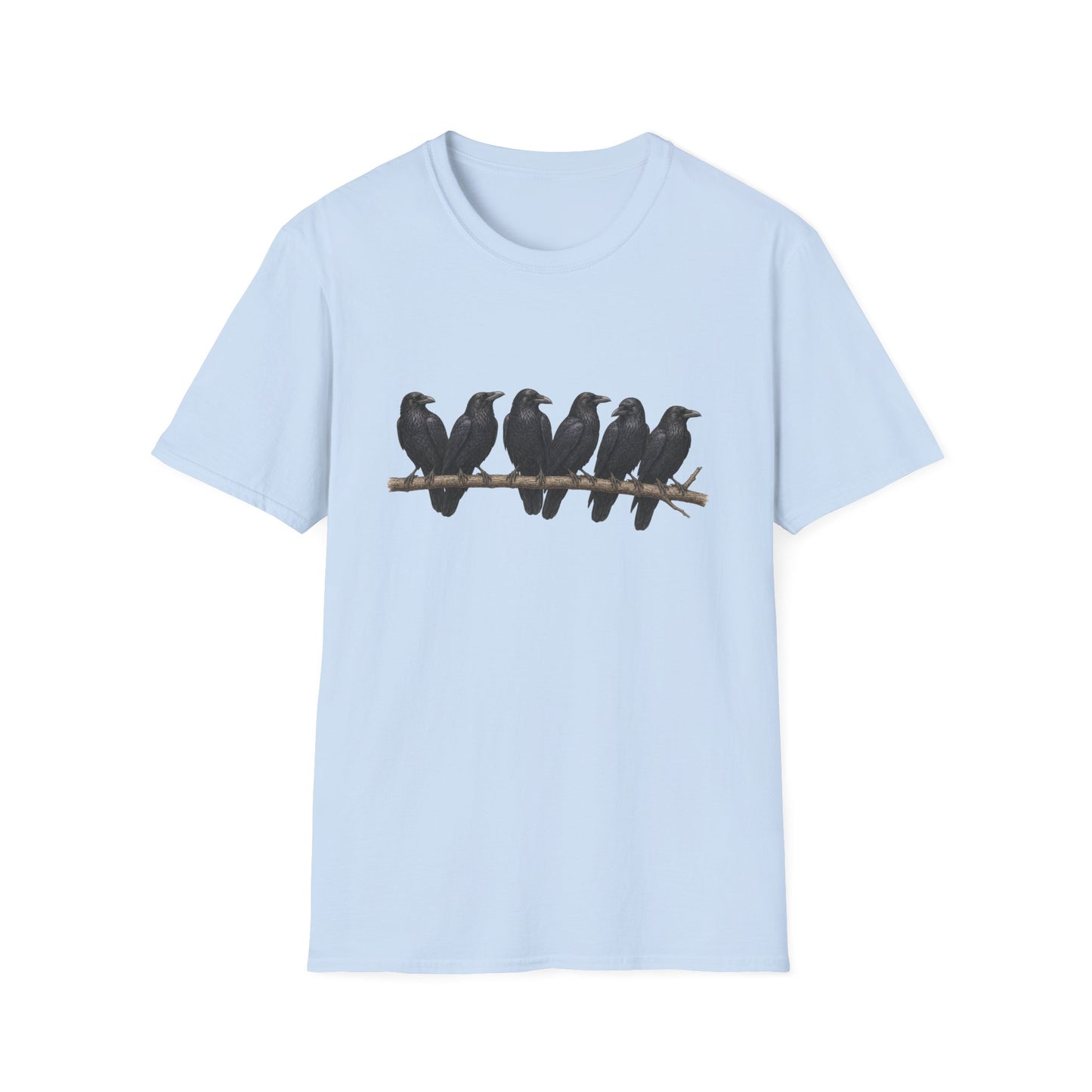 Crow Crew Black Raven T-Shirt