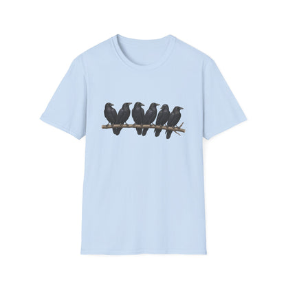 Crow Crew Black Raven T-Shirt