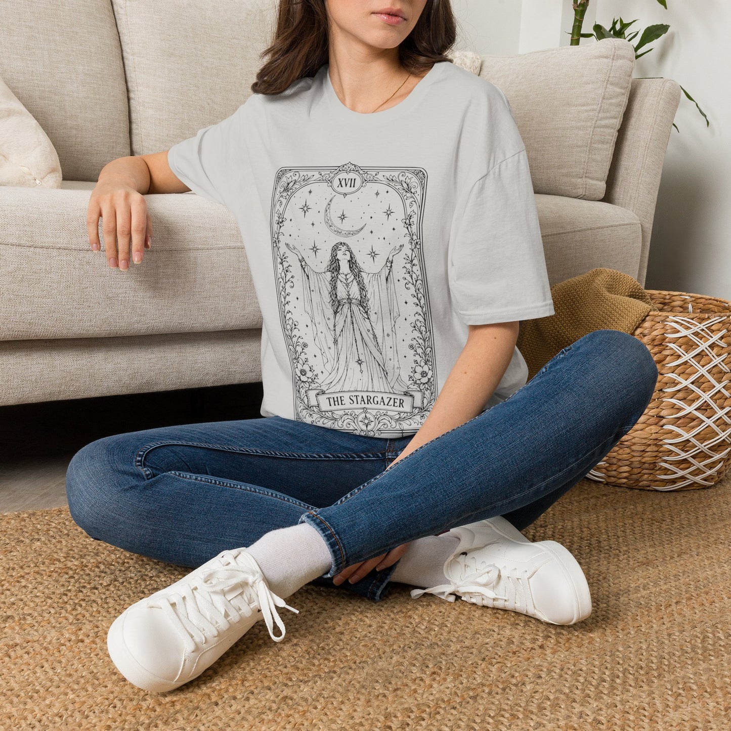 The Stargazer Tarot  T-Shirt