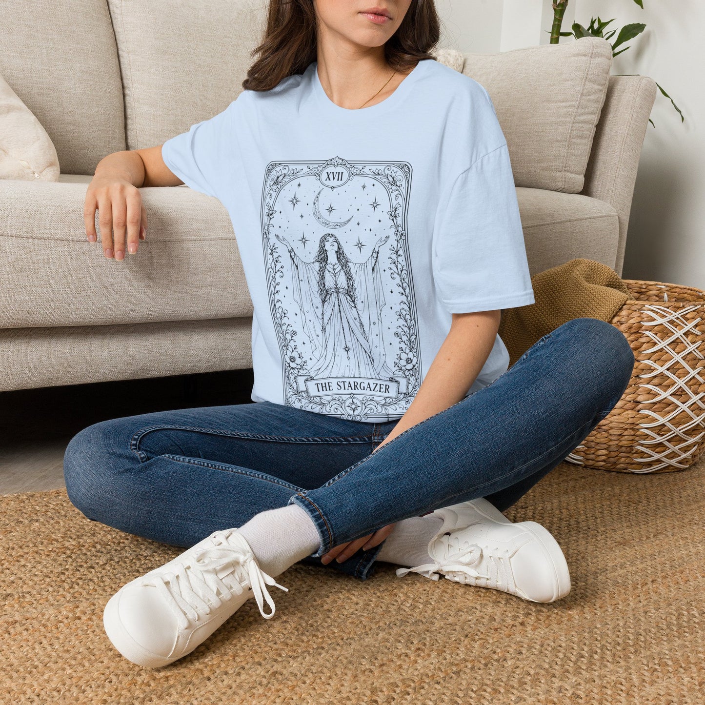 The Stargazer Tarot  T-Shirt