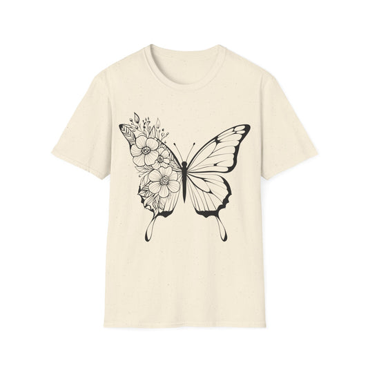 Floral Butterfly T-Shirt