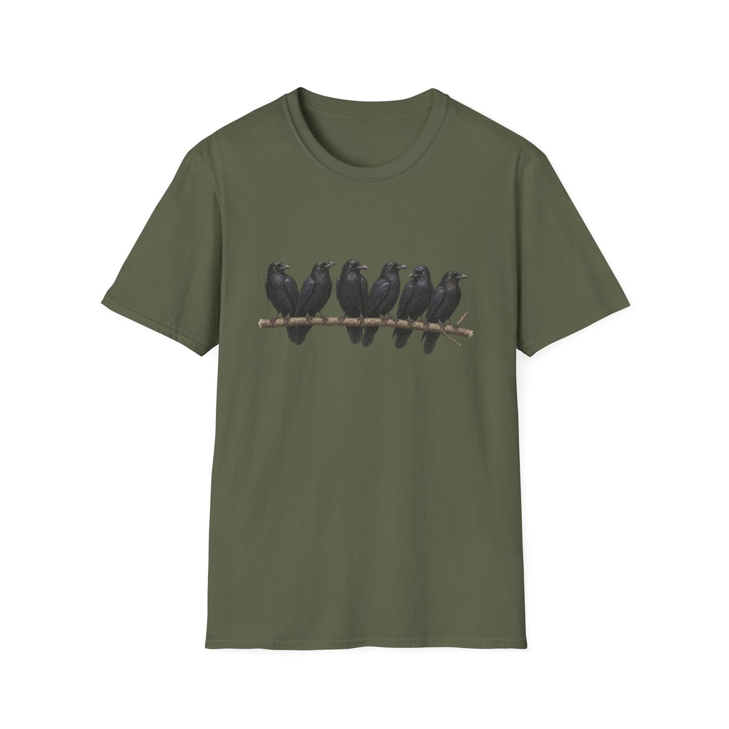 Crow Crew Black Raven T-Shirt