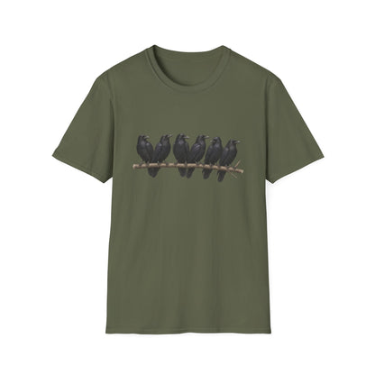 Crow Crew Black Raven T-Shirt