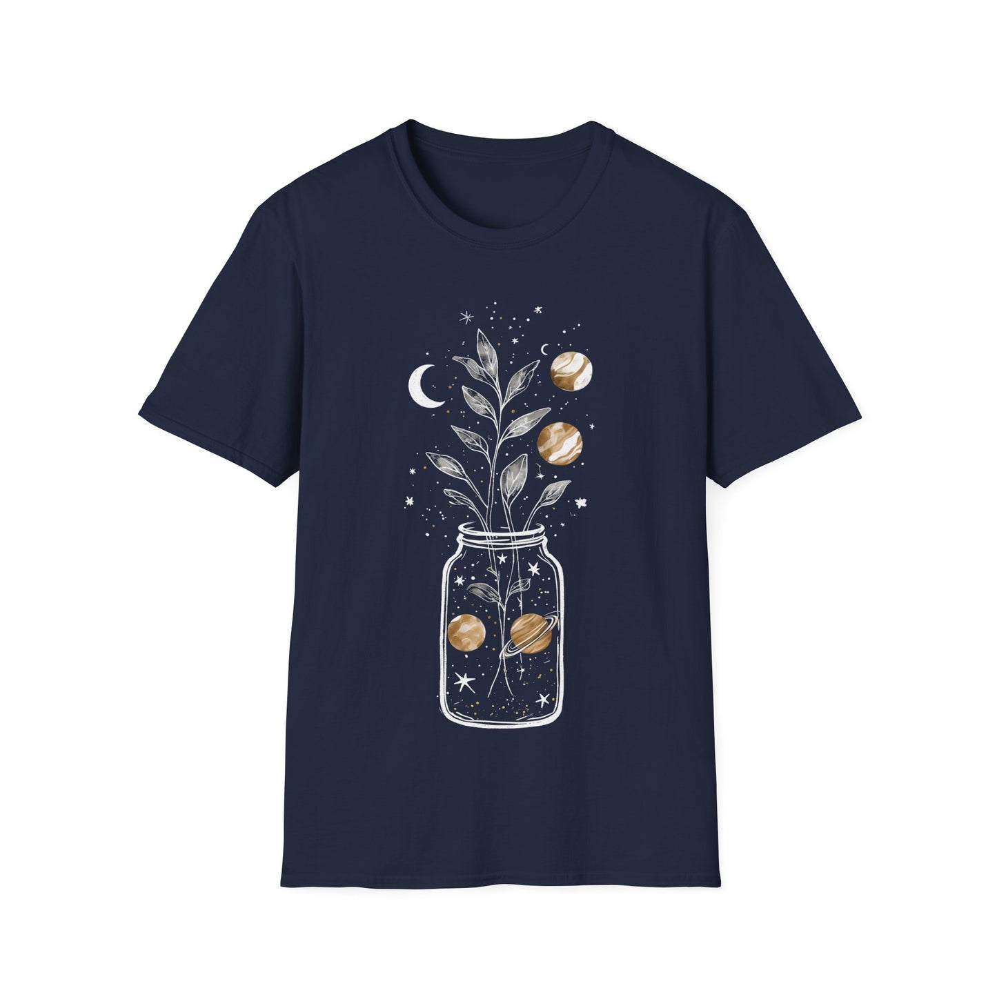 Floral Planet Jar T-Shirt