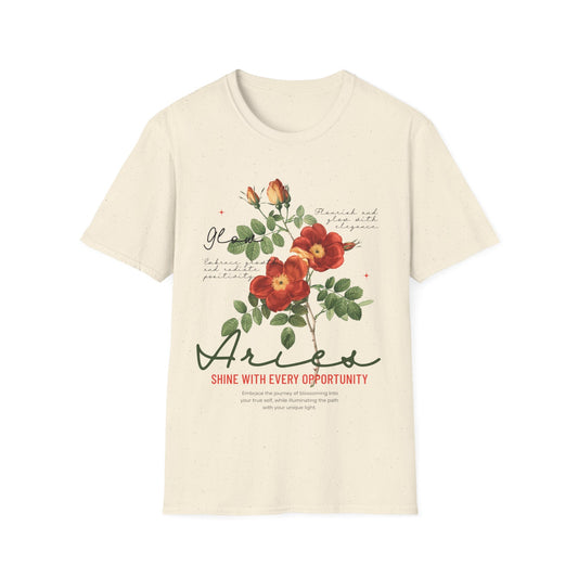 Floral Aries T-Shirt